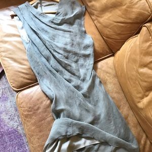 Silver/ Gray Ulla Johnson silk dress